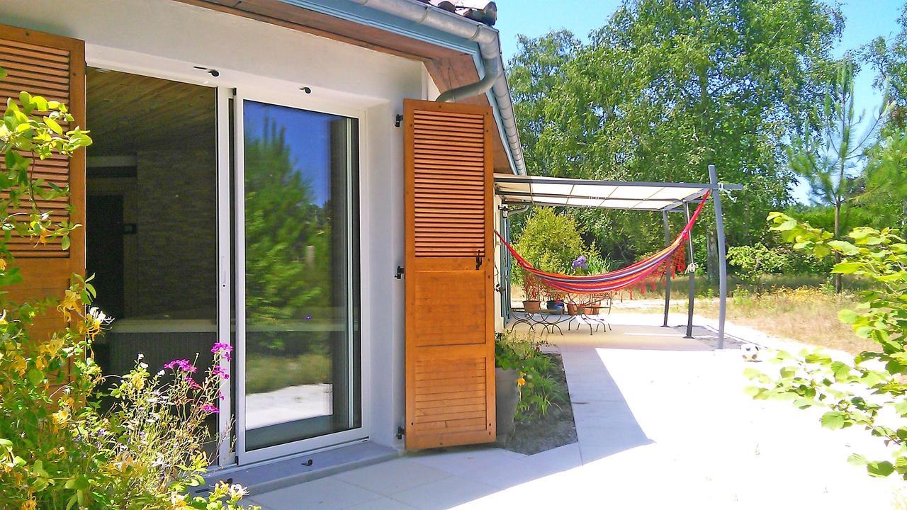 Sauna - Jacuzzi - 100% Privé - L'Estantada Linxe Exterior foto